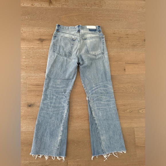 RE/DONE Originals High Rise Crop Flare 26 - Picture 8 of 10